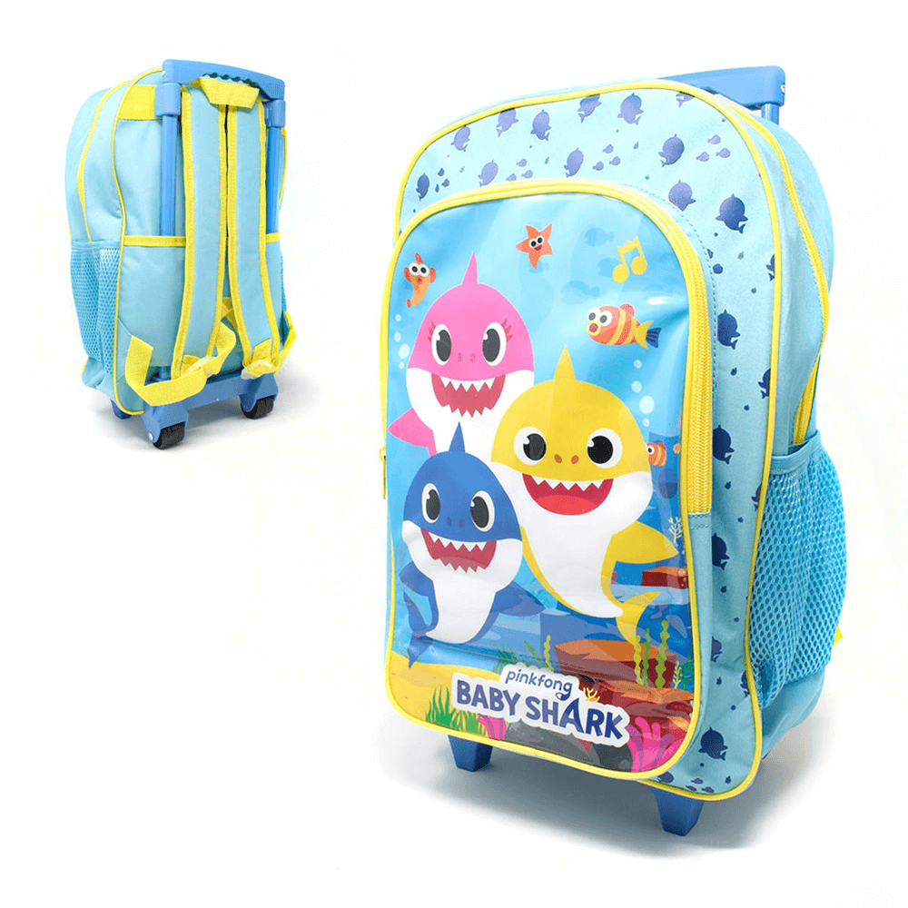 Templar Baby Shark Trolley Backpack - Large 